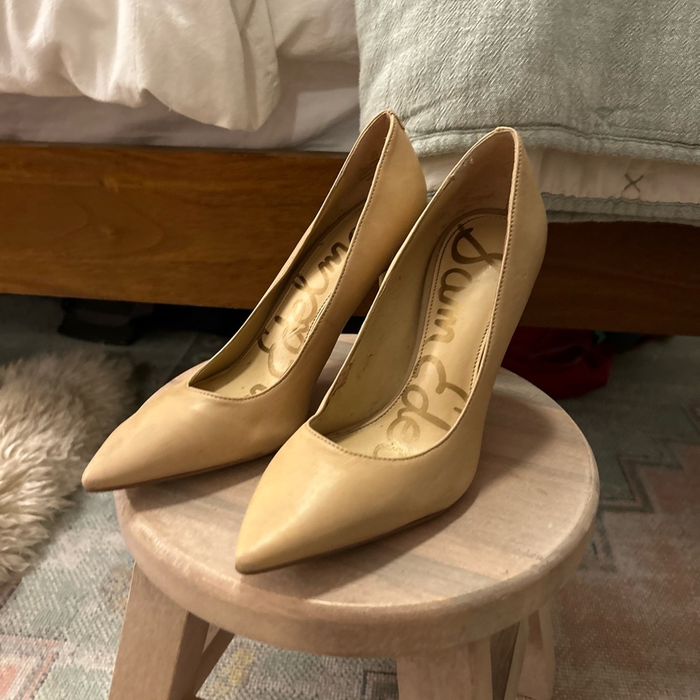 Sam Edelman nude heels size 5.5